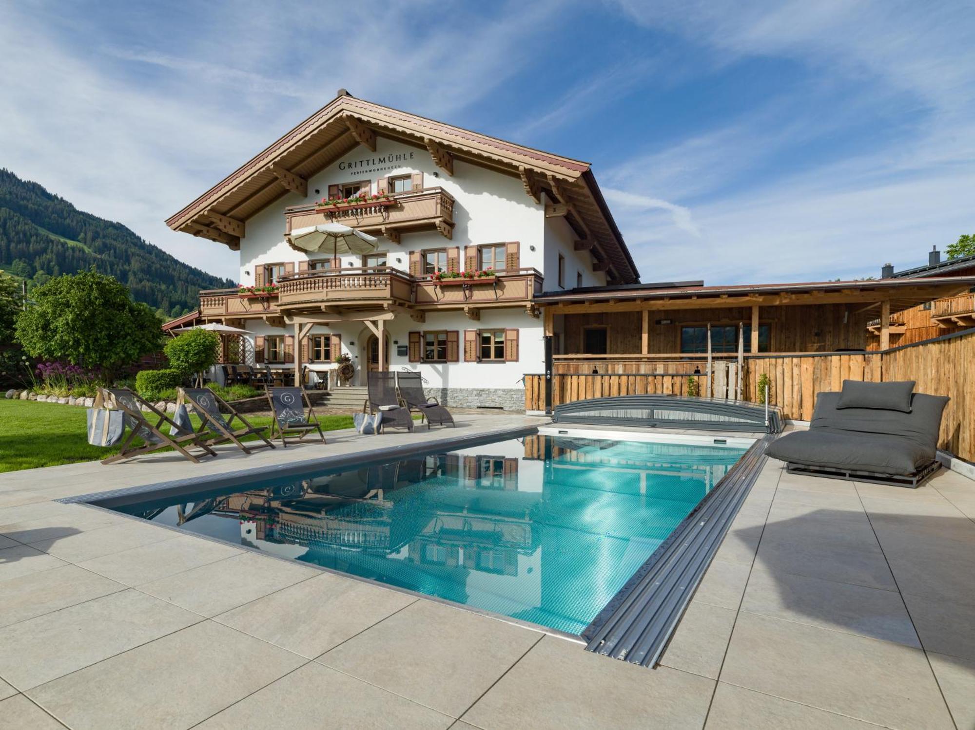 Grittlmühle Chalet Ferienwohnungen Brixen im Thale Exterior foto